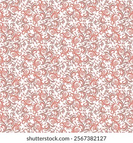 Pattern Design, Illustration can be used as background in Wall art or cards