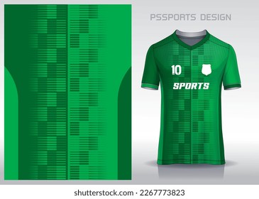 Pattern design, illustration, textile background for sports t-shirt, football jersey shirt mockup for football club. consistent front view