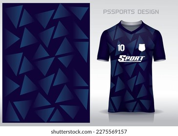 Diseño de patrones, ilustración, fondo textil para camiseta deportiva, camiseta camiseta de fútbol para el club de fútbol. vista frontal coherente