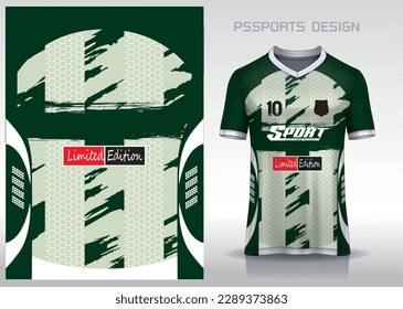 Diseño de patrones, ilustración, fondo textil para camiseta deportiva, camiseta camiseta de fútbol para el club de fútbol. vista frontal coherente