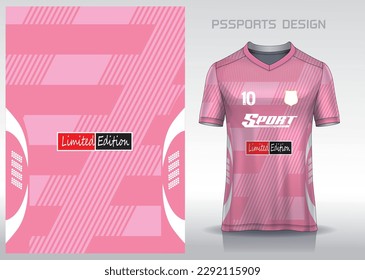 Diseño de patrones, ilustración, fondo textil para camiseta deportiva, camiseta camiseta de fútbol para el club de fútbol. vista frontal coherente