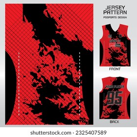 Pattern design, illustration, textile background for sports t-shirt, football jersey shirt mockup for football club. consistent front view