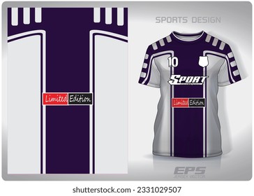 Pattern design, illustration, textile background for sports t-shirt, football jersey shirt mockup for football club. consistent front view