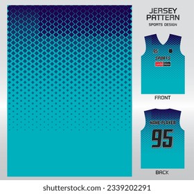 Pattern design, illustration, textile background for sports t-shirt, football jersey shirt mockup for football club. consistent front view