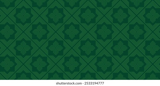 design de padrão com estilo ornamental islâmico. linha fina padrão vetor sem emenda.
