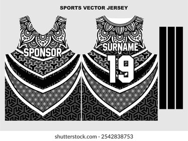 pattern design for jersey basketball 