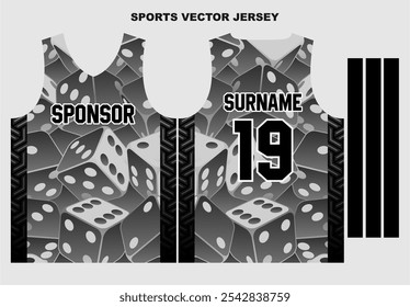 pattern design for jersey basketball 
