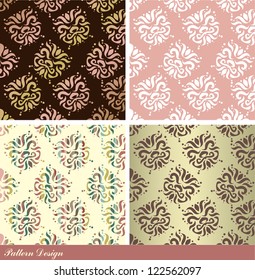 pattern design, kind of damask