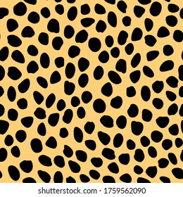 diseño de patrones del vector de impresión animal leopardo