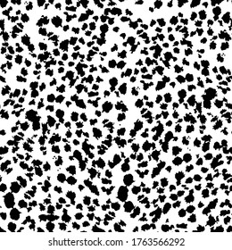 pattern design of leopard animal print vector