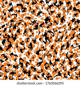 pattern design of leopard animal print vector