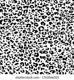 pattern design of leopard animal print vector