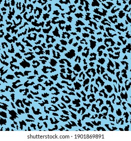 pattern design of leopard animal print vector