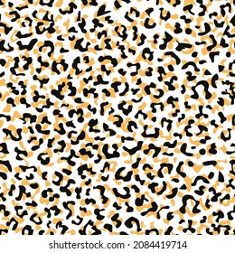 pattern design of leopard animal print vector