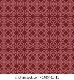 pattern design with line motif in nature concept
