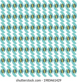 pattern design with line motif in nature concept
