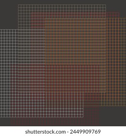Pattern Design Line Yellow Colors Black
