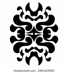 Motivos de diseño de patrón batik inspiración Plantilla 