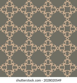 Pattern design with ornament motif