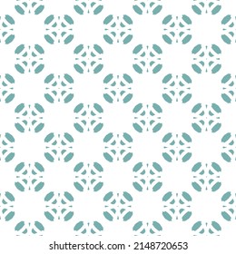 Pattern design with ornament motif