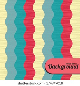 pattern design over abstract   background vector illustration 