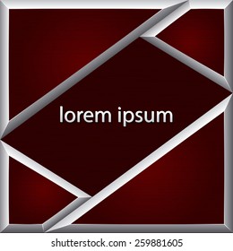 pattern design over linear background vector illustration art