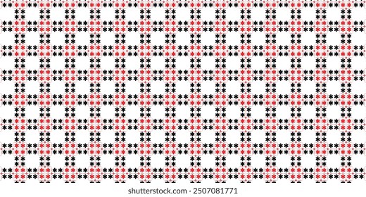 Diseño de patrón Patrón de color rojo y negro para bufanda, camisa, manta, tiro u otros diseños de tela de moda de invierno