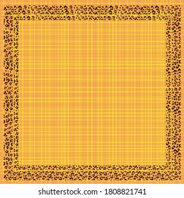 Pattern design for scarf and textile print