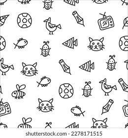 Pattern Design. seamless. Vector seamless pattern. Geometric Pattern Design. Doodles arts seamless pattern