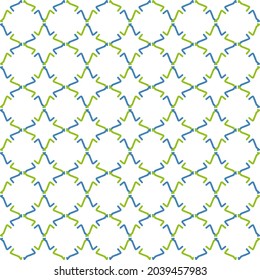 Pattern design template  with abstract concept in ornament motif