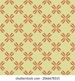Pattern design template with flower motif. nature concept. decorative background in flat style. repeat and seamless vector for wallpapers, wrapping paper, packaging, printing business, textile, fabric