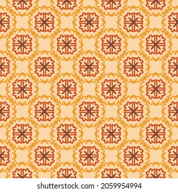 Pattern design template with lines. flower motif. decorative ornament background in flat style. repeat and seamless vector for wallpapers, wrapping paper, packaging, printing business, textile, fabric