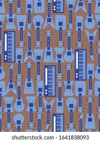 Pattern design template for musical instrument
All Over Printing Design
