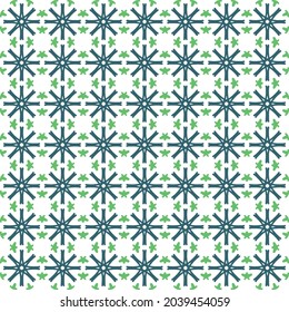 Pattern design template, with nature concept in floral motif