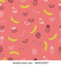Pattern Design,design for printing ,colorful background,fruit background