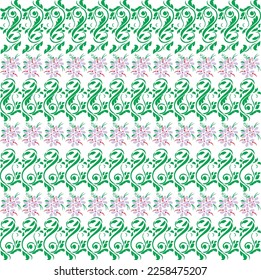 The pattern is designed in a beautiful way, Which represents beautiful art, Which is cool type and modern, stylish, illustration work.