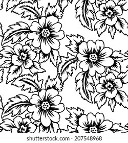 pattern designs with beautiful flowers.