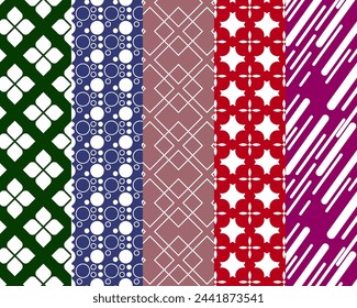 Pattern Designs for Fabrics, Textiles, and Backgrounds