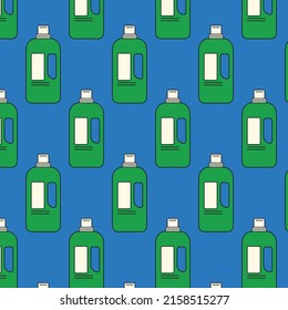 Patrón de detergentes para lavar. El concepto de pureza.