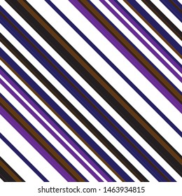 Pattern with diagonal color stripes. Modern geometric background.Vector seamless pattern.