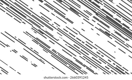 A pattern of diagonal dark lines on a white background.