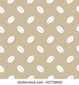 The pattern in the diagonal, grain, coffee, seamless vector background.