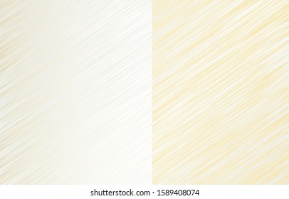 Pattern of diagonal lines. Texture with stretched textile, drapery view effect. Striped background for invitation, greeting cards, brochures covers, backdrop. Soft colored. Vector