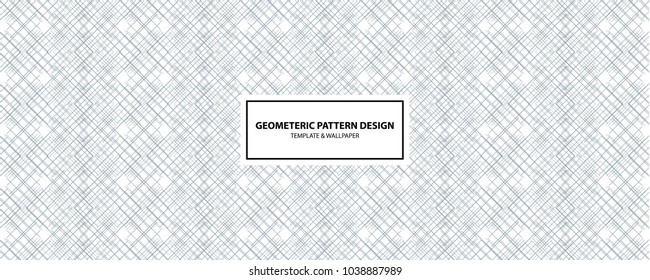 Pattern diagonal lines vector background design.Abstract geometric art woven pattern. Can be used for wallpaper, pattern fills, textile, web page background, surface textures.