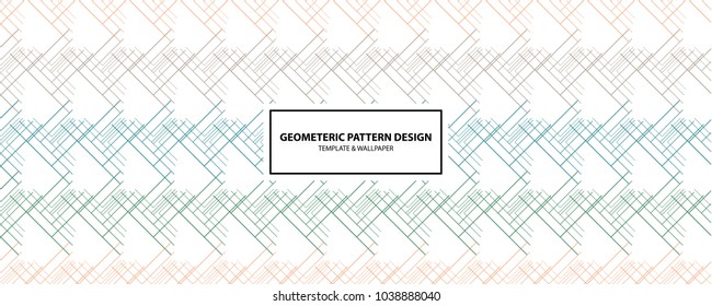 Pattern diagonal lines vector background design.Abstract geometric art woven pattern. Can be used for wallpaper, pattern fills, textile, web page background, surface textures.