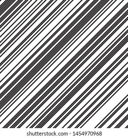 Pattern with diagonal oblique black stripes. Modern geometric background.