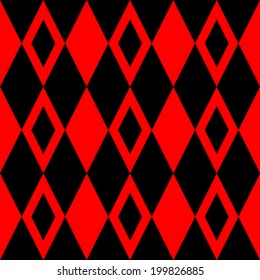 Pattern diamonds. Modern trendy color ornament. 