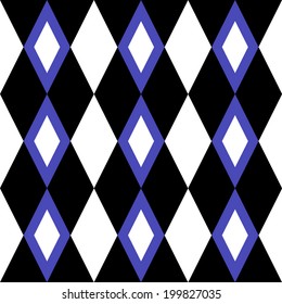 Pattern diamonds. Modern trendy color ornament. Vector eps 10.