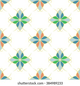 Pattern with different colors