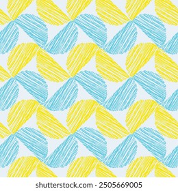 pattern of different colors and shapes